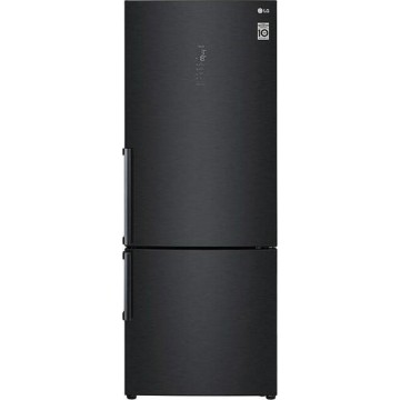 LG Ψυγειοκαταψύκτης 462lt Total NoFrost Υ185xΠ70.5xΒ74εκ. Μαύρος GBB569MCAMB